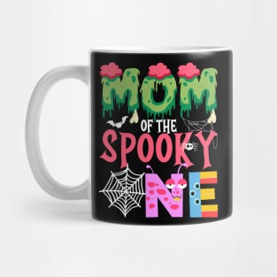 Mom Of The Spooky One Halloween First 1st Birthday Party Mug